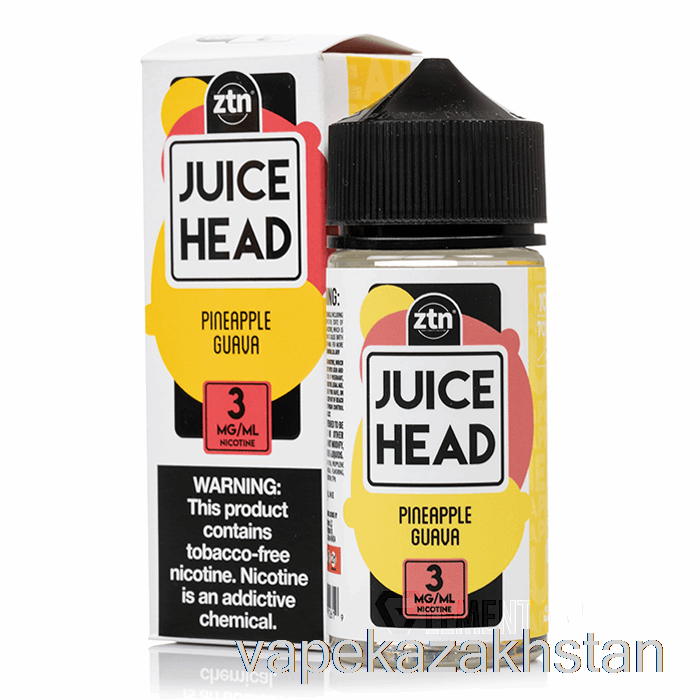 Vape Smoke Pineapple Guava - Juice Head - 100mL 3mg